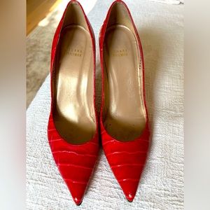Stuart Weitzman Red Stilettos